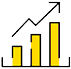 Increased productivity icon