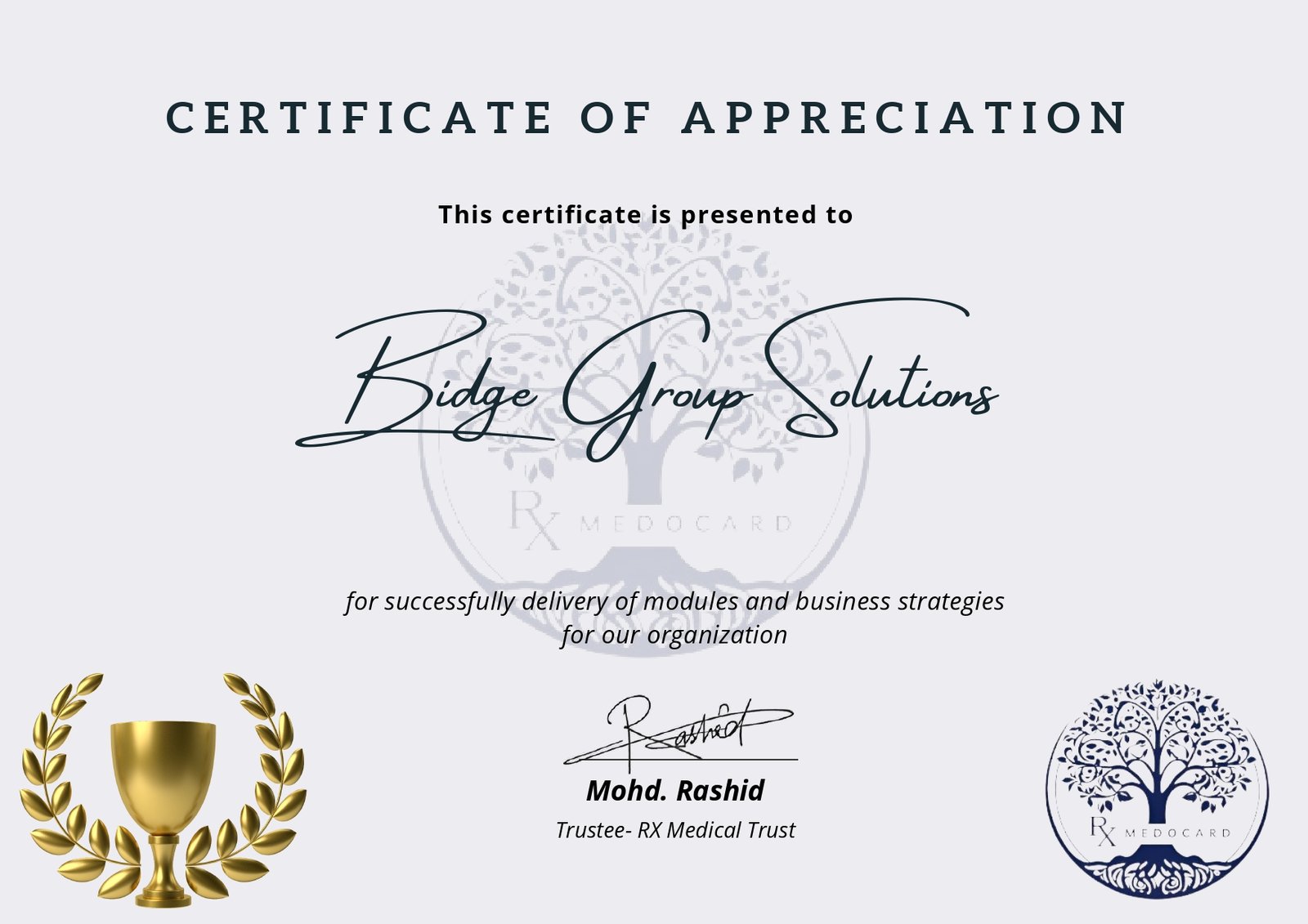 Certificate 1